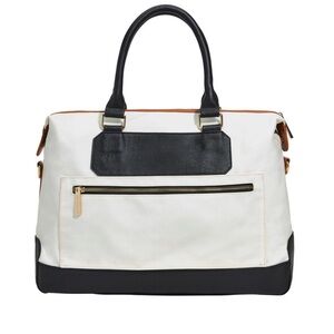 The Honest Company Black and White Tote